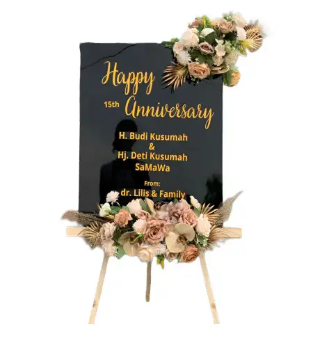 Papan Bunga Akrilik Plelen Gringsing